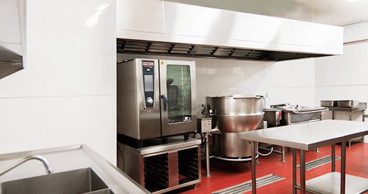 Diseño y equipamiento de cocinas industriales